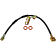 H380072 Front, Driver Side First Stop Series Brake Line, EPDM Rubber