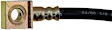H380073 Front, Passenger Side First Stop Series Brake Line, Metal and Rubber