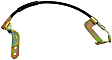 H380092 Rear, Driver Side First Stop Series Brake Line, Metal and Rubber