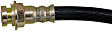 1992 Oldsmobile Custom Cruiser - Front, Driver Side Brake Line, Metal and Rubber, First Stop Series