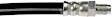 H380227 Front, Driver and Passenger Side First Stop Series Brake Line, Metal and Rubber