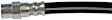 H380227 Front, Driver and Passenger Side First Stop Series Brake Line, Metal and Rubber