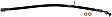 1999 Toyota Corolla - Front, Passenger Side Brake Line, Metal and Rubber, First Stop Series