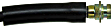 H380271 Front, Passenger Side First Stop Series Brake Line, Metal and Rubber