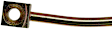 H380318 Front, Driver Side First Stop Series Brake Line, Metal and Rubber