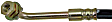 H380320 Front, Driver Side First Stop Series Brake Line, Metal and Rubber