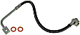 1997 Ford F-250 HD - Front, Driver Side Brake Line, 4WD, Metal and Rubber, First Stop Series
