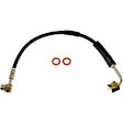 H380355 Front, Driver Side First Stop Series Brake Line, Metal and Rubber