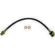 H380365 Front, Passenger Side First Stop Series Brake Line, Metal and Rubber