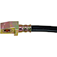H380366 Front, Driver Side First Stop Series Brake Line, Metal and Rubber