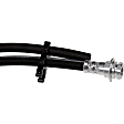 2004 Ford E-250 - Rear, Center Brake Line, Drum Brake Hose, EPDM Rubber, First Stop Series