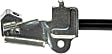 H380420 Front, Driver Side First Stop Series Brake Line, Metal and Rubber