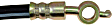 1996 Lexus ES300 - Front, Driver Side Brake Line, Metal and Rubber, First Stop Series