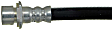 H380436 Front, Driver Side First Stop Series Brake Line, Metal and Rubber