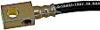 H38044 Rear, Center First Stop Series Brake Line, Metal and Rubber
