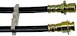 H380459 Rear, Driver or Passenger Side, Inner First Stop Series Brake Line, Metal and Rubber