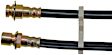 H380459 Rear, Driver or Passenger Side, Inner First Stop Series Brake Line, Metal and Rubber