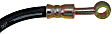 H380490 Front, Driver Side First Stop Series Brake Line, Metal and Rubber
