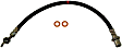 H380539 Rear, Driver and Passenger Side First Stop Series Brake Line, EPDM Rubber