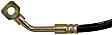 H380588 Front, Driver Side First Stop Series Brake Line, Metal and Rubber