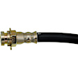 H38058 Front, Driver Side First Stop Series Brake Line, Metal and Rubber