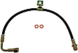 H38066 Front, Driver Side First Stop Series Brake Line, Metal and Rubber