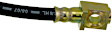 H38074 Front, Passenger Side First Stop Series Brake Line, Metal and Rubber