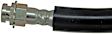 H38074 Front, Passenger Side First Stop Series Brake Line, Metal and Rubber