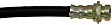 1977 Dodge W100 - Front, Center Brake Line, Metal and Rubber, First Stop Series