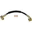 H380931 Front, Driver Side First Stop Series Brake Line, Metal and Rubber