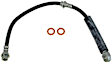 H38102 Front, Driver Side First Stop Series Brake Line, Metal and Rubber