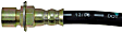 H381033 Front, Passenger Side First Stop Series Brake Line, Metal and Rubber