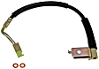 H381135 Front, Passenger Side First Stop Series Brake Line, Metal and Rubber