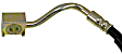 H381135 Front, Passenger Side First Stop Series Brake Line, Metal and Rubber