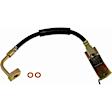 H381141 Front, Driver Side First Stop Series Brake Line, Metal and Rubber
