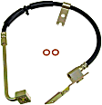 H381160 Front, Passenger Side First Stop Series Brake Line, Metal and Rubber
