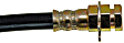 H381185 Front, Driver Side First Stop Series Brake Line, Metal and Rubber