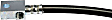 H381245 Rear, Center First Stop Series Brake Line