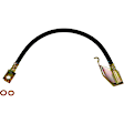 H381249 Front, Driver Side First Stop Series Brake Line, Metal and Rubber