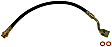 H381273 Rear, Driver Side First Stop Series Brake Line, Metal and Rubber