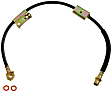 H381299 Front, Passenger Side First Stop Series Brake Line, Metal and Rubber