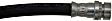 H381369 Rear, Driver and Passenger Side First Stop Series Brake Line, Metal and Rubber