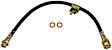 H38178 Front, Passenger Side First Stop Series Brake Line, Metal and Rubber