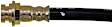 H38178 Front, Passenger Side First Stop Series Brake Line, Metal and Rubber