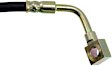 H38183 Front, Passenger Side First Stop Series Brake Line, Metal and Rubber