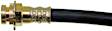 H38183 Front, Passenger Side First Stop Series Brake Line, Metal and Rubber