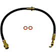 H38207 Front, Driver and Passenger Side First Stop Series Brake Line, EPDM Rubber