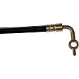 Rear, Driver Side, Outer First Stop Series Brake Line, Metal and Rubber