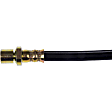 Rear, Driver Side, Outer First Stop Series Brake Line, Metal and Rubber