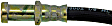 H38419 Front, Driver and Passenger Side, Outer First Stop Series Brake Line, Metal and Rubber